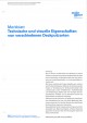 SMGV - Merkblatt Nr.59: Technische und visuelle Eigenschaften von verschiedenen Deckputzarten
