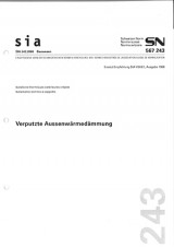 Norm SIA 243 Verputzte Aussenwärmedämmung, Art. 6212, per Stück