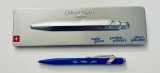 Kugelschreiber Caran d'Ache blau mit "malergipser" Logo
